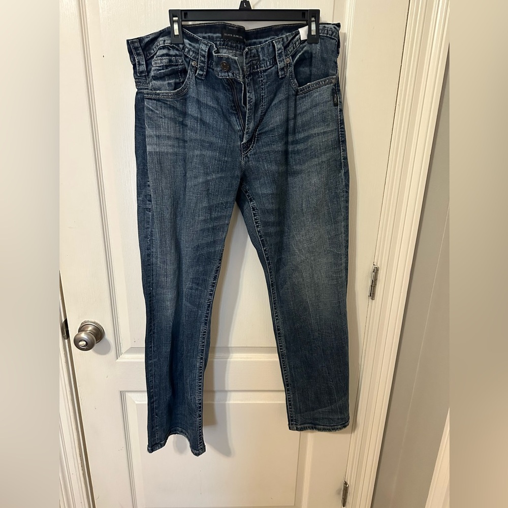Men’s Silver Jeans